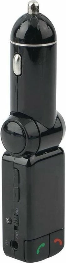 Merkloos Wireless FM Transimtter - FM Modulator En Handfree Car Kit Met 2 USB Charging Poorten Voor IPhone - Smasung - Sony - LG - HTC En Inclusief Aux Kabel Voor MP3 Zwart - 4 Merkloos Wireless FM Transimtter - FM Modulator En Handfree Car Kit Met 2 USB Charging Poorten Voor IPhone - Smasung - Sony - LG - HTC En Inclusief Aux Kabel Voor MP3 Zwart - - Image 2