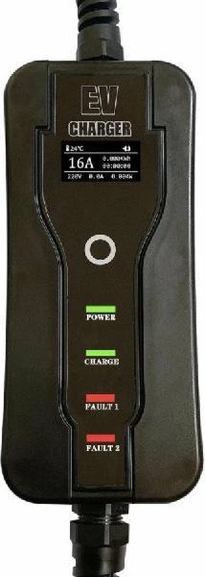 Pro EV Mobiele Thuislader Type 2 Mennekes Vanaf Stopcontact EU - 16A - Fase 1 4 Pro EV Mobiele Thuislader Type 2 Mennekes Vanaf Stopcontact EU - 16A - Fase 1 - Afbeelding 2