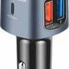 Wegman Bluetooth FM Transmitter - Carkit - Autolader USB C - Snellader - Handsfree Bellen - Autoradio - Auto Accessoires -70Mai SHOP 367x840