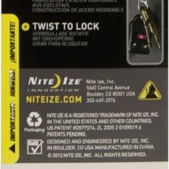 Nite Ize Nite S-Biner Microlock Stainless Black Carabiner 14 Nite Ize Nite S-Biner Microlock Stainless Black Carabiner -70Mai SHOP 410x840