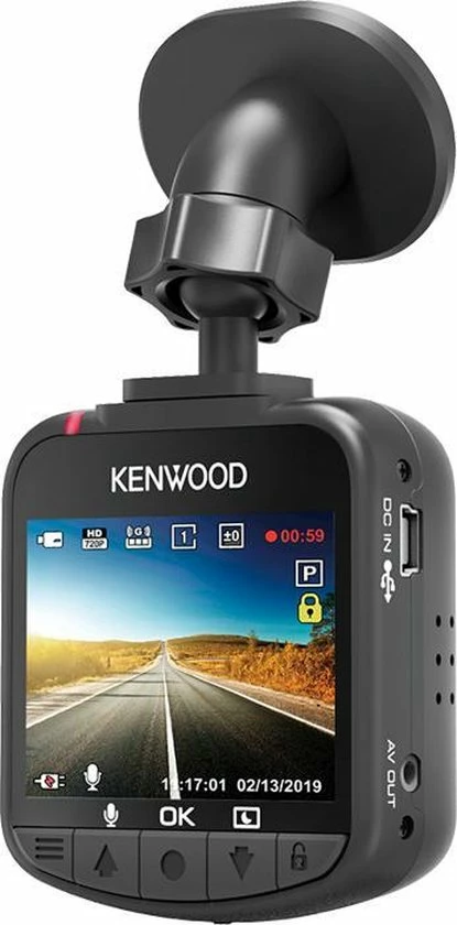 Kenwood Audio Kenwood DRV-A100 16GB HD DashCam Met Ge?ntegreerde 2.0" LCD & G-sensor 11 Kenwood Audio Kenwood DRV-A100 16GB HD DashCam Met Ge?ntegreerde 2.0" LCD & G-sensor - Image 9