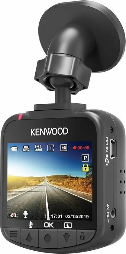 Kenwood Audio Kenwood DRV-A100 16GB HD DashCam Met Ge?ntegreerde 2.0" LCD & G-sensor 5 Kenwood Audio Kenwood DRV-A100 16GB HD DashCam Met Ge?ntegreerde 2.0" LCD & G-sensor - Image 3