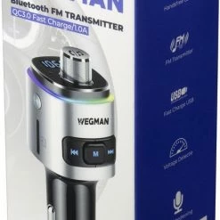 Wegman Bluetooth FM Transmitter - Autolader - Bluetooth Carkit -70Mai SHOP 440x840