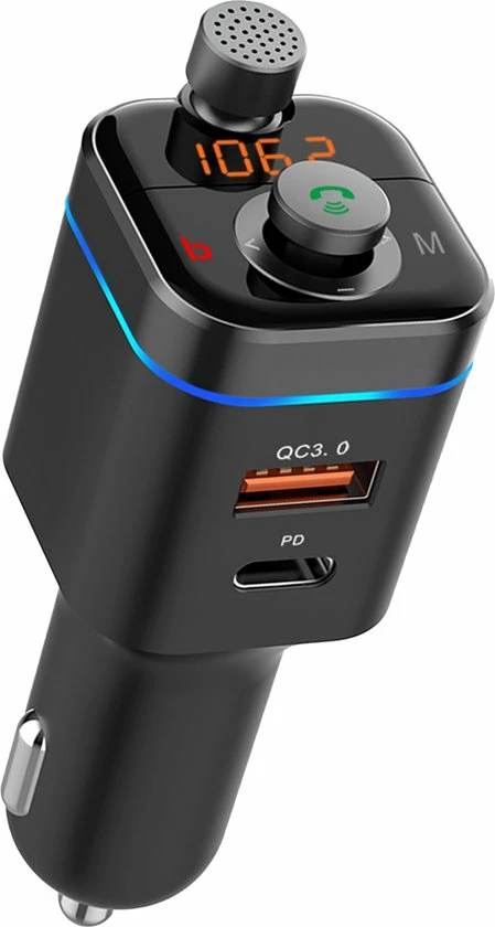 iSetchi Bluetooth FM Transmitter (Snellader) - Oplader - Carkit Bluetooth voor in Auto - Handsfree - USB - SD Kaart - Snel Lader - Bluetooth Audio Receiver ISetchi Bluetooth FM Transmitter (Snellader) - Oplader - Carkit Bluetooth Voor In Auto - Handsfree - USB - SD Kaart - Snel Lader - Bluetooth Audio Receiver -70Mai SHOP