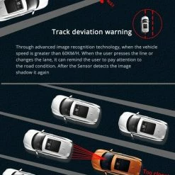 DrPhone DC10 Smart Dashcam 8 Inch Full Touch IPS-scherm - 4G - Achteruitrijcamera - Android 8.1 Met WiFi/GPS/Navi/ADAS/Dual Lens/1080P/180 Graden Vouwbaar - Parkeerstand Camera -70Mai SHOP 460x840 2