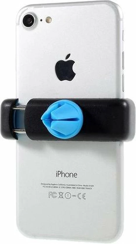GadgetBay Universele Autohouder Ventilatierooster Telefoonhouder Blauw 6 GadgetBay Universele Autohouder Ventilatierooster Telefoonhouder Blauw - Image 4