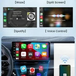 Carlinkt Carlinkit - Car Dongle - Carplay Draadloos - Apple En Android - Bluetooth - Zwart -70Mai SHOP 494x840