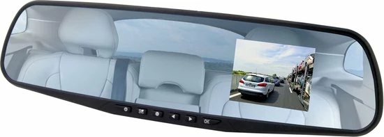 Esperanza X-treme XD103 Mirror / Binnenspiegel Dashcam FULL HD Met Nachtzicht, Microfoon En Bewegingsdetectie - Zwart 6 Esperanza X-treme XD103 Mirror / Binnenspiegel Dashcam FULL HD Met Nachtzicht, Microfoon En Bewegingsdetectie - Zwart - Image 4