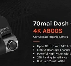 70Mai Dash Cam A800S 4K Dashcam 11 70Mai Dash Cam A800S 4K Dashcam -70Mai SHOP 550x231 5