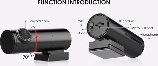 AZDome BN03 - Dashcam inclusief Achteruitrijcamera | Camera beveiliging | Full HD | Wifi | GPS | Parkeermodus | Parkeerstand | Smartphone App | iOS en Android | Night vision | Achteruitrijcamera AZDome BN03 - Dashcam Inclusief Achteruitrijcamera | Camera Beveiliging | Full HD | Wifi | GPS | Parkeermodus | Parkeerstand | Smartphone App | IOS En Android | Night Vision | Achteruitrijcamera -70Mai SHOP 550x232 1