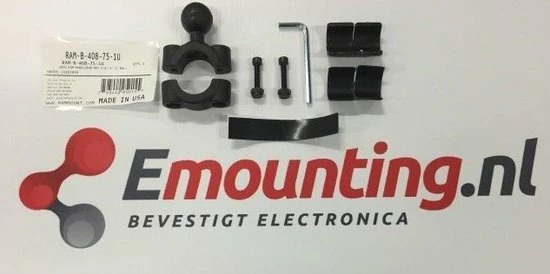 RAM Mount Torque? 19-25 Mm Diameter Stangbevestiging B-kogel RAM-B-408-75-1U 6 RAM Mount Torque? 19-25 Mm Diameter Stangbevestiging B-kogel RAM-B-408-75-1U - Image 4