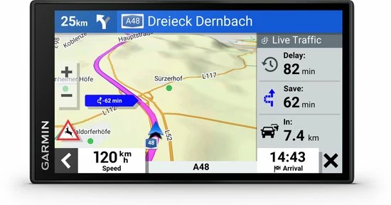 Garmin DriveSmart 66 MT-D - Navigatiesysteem Auto - Verkeersinformatie Via Digitale DAB+ Signaal 22 Garmin DriveSmart 66 MT-D - Navigatiesysteem Auto - Verkeersinformatie Via Digitale DAB+ Signaal - Image 20