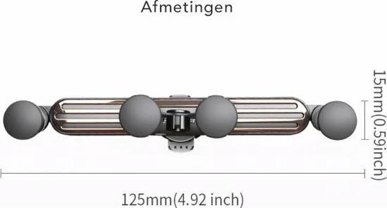 Mobiel Houder Auto - Telefoonhouder Houder - Zwart - SEVEND? 4 Mobiel Houder Auto - Telefoonhouder Houder - Zwart - SEVEND? - Image 2