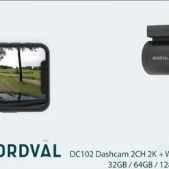 Nordv?l DC102 2CH Dashcam 2K + GPS + WiFi + 128GB 13 Nordv?l DC102 2CH Dashcam 2K + GPS + WiFi + 128GB -70Mai SHOP 550x309 69