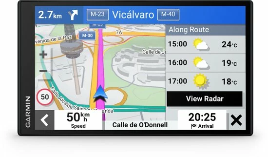 Garmin DriveSmart 76 - Navigatiesysteem Auto - Verkeersinformatie Via Digitale DAB+ Signaal 15 Garmin DriveSmart 76 - Navigatiesysteem Auto - Verkeersinformatie Via Digitale DAB+ Signaal - Image 13