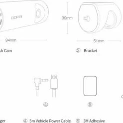DDpai Mini One Wifi 32gb FullHD Dashcam Voor Auto 4 DDpai Mini One Wifi 32gb FullHD Dashcam Voor Auto -70Mai SHOP 550x337 8