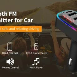 Merkloos Anupow C12 Bluetooth FM Transmitter For Car, Bluetooth 5.0 Car Adapter Wireless Radio Car Receiver Adapter Kit With Hands-Free Calling,Dual USB Charging(3.1A And 1A),USB C Port,Support USB Flash Drive 8 Merkloos Anupow C12 Bluetooth FM Transmitter For Car, Bluetooth 5.0 Car Adapter Wireless Radio Car Receiver Adapter Kit With Hands-Free Calling,Dual USB Charging(3.1A And 1A),USB C Port,Support USB Flash Drive -70Mai SHOP 550x340 12