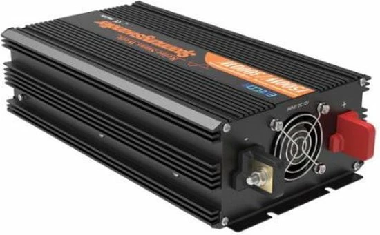 Edecoa 24V-230V Zuivere Sinus Omvormer | 1500W/3000W + Controller | 2x USB Poorten 11 Edecoa 24V-230V Zuivere Sinus Omvormer | 1500W/3000W + Controller | 2x USB Poorten - Image 9