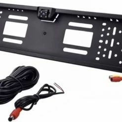 Avison Achteruitrij Camera Met Kentekenplaathouder | Nachtzicht | LED | Waterdicht | Universeel | 6M Verlengkabel