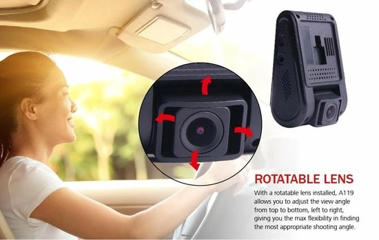 Viofo Dashcam A119 - Bundel - GPS - CPL-filter - 64Gb Sandisk High Endurance Card 11 Viofo Dashcam A119 - Bundel - GPS - CPL-filter - 64Gb Sandisk High Endurance Card - Image 9