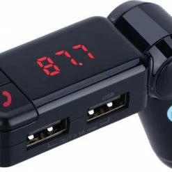 XIB Bluetooth FM Transmitter 2x USB En AUX 3.5mm Jack - MP3 Autoradio - Handsfree Carkit - Zwart -70Mai SHOP 550x353 2