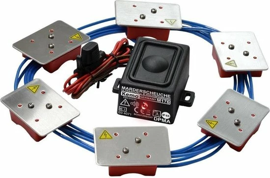 Kemo Marten Afschrikker, Voor Motorvoertuigen 12V/DC, Waterdicht Volgens IP65 3 Kemo Marten Afschrikker, Voor Motorvoertuigen 12V/DC, Waterdicht Volgens IP65