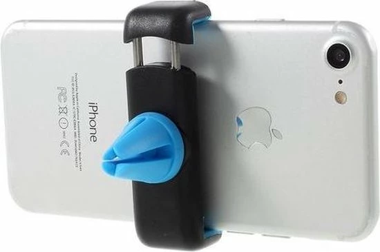 GadgetBay Universele Autohouder Ventilatierooster Telefoonhouder Blauw 3 GadgetBay Universele Autohouder Ventilatierooster Telefoonhouder Blauw