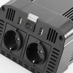 Technaxx TE16 1200W Omvormer 12V Naar Netvoeding 2 X 23V En 2 X USB Zwart -70Mai SHOP 550x366 75