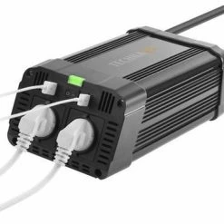 Technaxx TE16 1200W Omvormer 12V Naar Netvoeding 2 X 23V En 2 X USB Zwart -70Mai SHOP 550x366 80