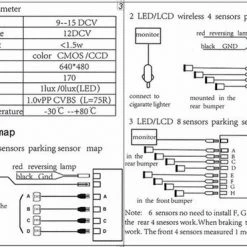 Parkeersensoren 4x Flush-fit OEM Style 16.5mm Inbouw Zwart Met Geluidssignaal / HaverCo -70Mai SHOP 550x370 6