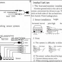 Parkeersensoren 4x Flush-fit OEM Style 16.5mm Inbouw Zwart Met Geluidssignaal / HaverCo -70Mai SHOP 550x370 7