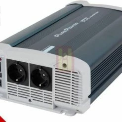 Pure Power Omvormer 12V Naar 230V - 1500W Zuivere Sinus