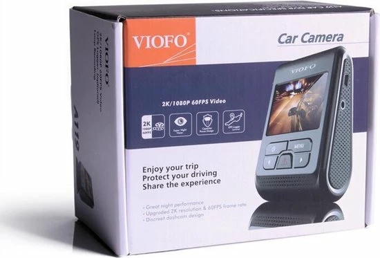 Viofo Dashcam A119 - Bundel - GPS - CPL-filter - 64Gb Sandisk High Endurance Card 14 Viofo Dashcam A119 - Bundel - GPS - CPL-filter - 64Gb Sandisk High Endurance Card - Image 12