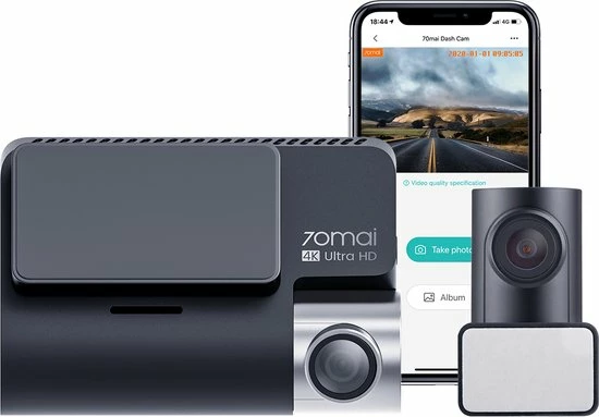 70Mai Dash Cam A800S 4K Dashcam 4 70Mai Dash Cam A800S 4K Dashcam - Image 2