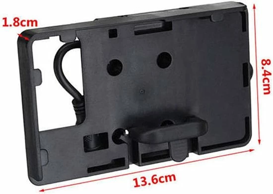 Merkloos Shkalacar Mobiele Navigatiebeugel Voor Motorfiets, Accessoires Voor Mobiele Navigatiebeugel Met USB-oplader, Geschikt Voor BMW R1200GS LC En Adventure S1000XR R1200RS 7 Merkloos Shkalacar Mobiele Navigatiebeugel Voor Motorfiets, Accessoires Voor Mobiele Navigatiebeugel Met USB-oplader, Geschikt Voor BMW R1200GS LC En Adventure S1000XR R1200RS - Image 5