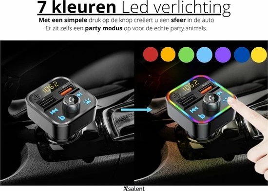 Bluetooth FM Transmitter - Autolader - Bluetooth Carkit - Handsfree - Muziek Streamen - Bluetooth 5.0 en USB 3.0 Quick Charge - Handsfree Bellen - Extra Grote Microfoon - Extra bass - Telefoon Opladen - Spraakbediening Xsalent Bluetooth FM Transmitter - Autolader - Bluetooth Carkit - Handsfree - Muziek Streamen - Bluetooth 5.0 En USB 3.0 Quick Charge - Handsfree Bellen - Extra Grote Microfoon - Extra Bass - Telefoon Opladen - Spraakbediening -70Mai SHOP 550x392 1