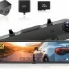 Wolfox Spiegel Dashcam G850H -12" IPS Touchscreen 4K + Full HD Duo Camera GPS Tracker (Gratis 32 GB TF-kaart) -70Mai SHOP 550x399 8