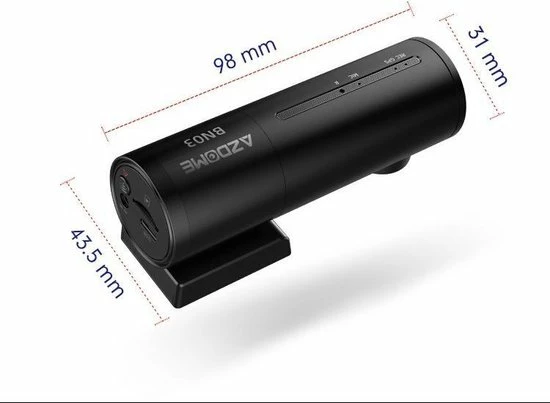 AZDome BN03 QuadHD Wifi GPS Dashcam Voor Auto 5 AZDome BN03 QuadHD Wifi GPS Dashcam Voor Auto - Image 3