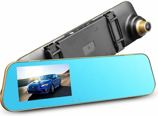 TechU? Dashcam Voor En Achter Camera ? M30 Zwart ? 4.3? Scherm & 12? Spiegel ? G-sensor ? Bewegingssensor ? Loop Recording ? Nachtvisie ? 150? Wijdhoeklens ? Incl. Achteruitrijcamera - Voor Auto 8 TechU? Dashcam Voor En Achter Camera ? M30 Zwart ? 4.3? Scherm & 12? Spiegel ? G-sensor ? Bewegingssensor ? Loop Recording ? Nachtvisie ? 150? Wijdhoeklens ? Incl. Achteruitrijcamera - Voor Auto - Image 6