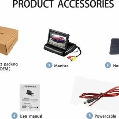 Yoelbaer Draagbare Display 4.3 Inch Color LCD TFT Monitor 11 Yoelbaer Draagbare Display 4.3 Inch Color LCD TFT Monitor -70Mai SHOP 550x407 7