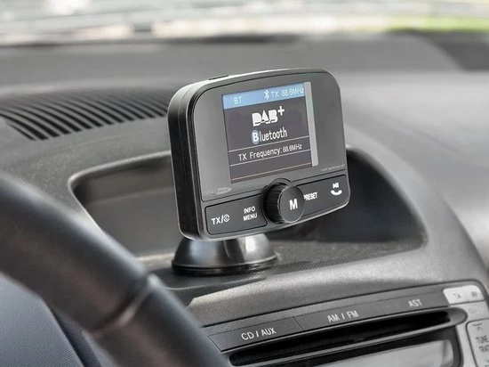 Caliber FM Transmitter Met DAB+ En Carkit Zwart (PMT801DAB-BT-) 5 Caliber FM Transmitter Met DAB+ En Carkit Zwart (PMT801DAB-BT-) - Image 3