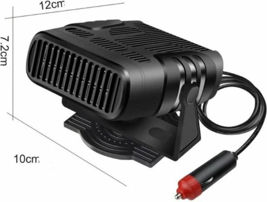 Divado® Autoverwarming 2-in-1 - Voorruitverwarming Auto - Auto Ruit Ontdooier - Raamontdooier - Auto Verwarming - Bevroren Ramen - 12V/120W 4 Divado® Autoverwarming 2-in-1 - Voorruitverwarming Auto - Auto Ruit Ontdooier - Raamontdooier - Auto Verwarming - Bevroren Ramen - 12V/120W - Image 2
