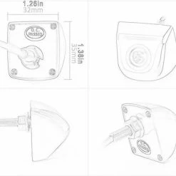 Cartronix RV-350 Achteruitrijcamera | Originele Look | Zwart -70Mai SHOP 550x423 4