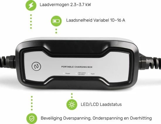 Besen Mobiele Lader Type 2 Naar Schuko 8 Besen Mobiele Lader Type 2 Naar Schuko - Image 6