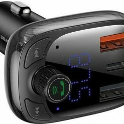 Baseus InAuto FM Transmitter | Bluetooth FM Transmitter Auto MP3-Player Handsfree Wireless Radio Audio Adapter Met USB Disk/SD Kaart - Quick Charger 4.0 -70Mai SHOP 550x425 7
