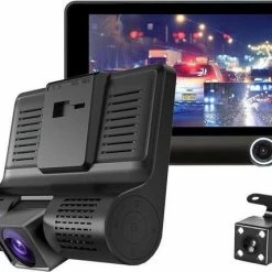 Allcam Dashcam Voor Auto T7 Taxi 2CH 4.0 Inch - FullHD