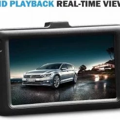 TechU™ Dashcam Voor En Achter Camera – M23 Zwart – 3” Scherm – G-sensor – Bewegingssensor – Parkeermodus – Loop Recording – Nachtvisie – 140° Wijdhoeklens – Incl. Achteruitrijcamera - Voor Auto -70Mai SHOP 550x434 3