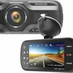 Kenwood Audio Kenwood DRV-A501W - 16GB Wide Quad HD DashCam Met Ge?ntegreerde 3.0" LCD, Wireless Link, GPS & G-sensor - RearCam-input