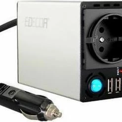 Edecoa Auto Omvormer 12V-230V - 300/600W