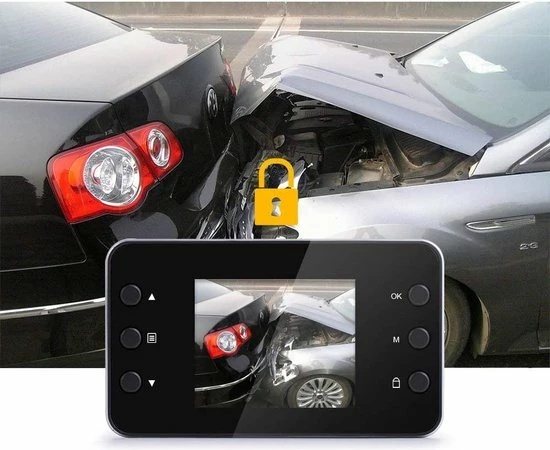 Merkloos 1080P | Full HD Dashcam | Autocamera | Videorecorder | Met 170° Groothoeklens | 3 Inch LCD Scherm | WDR | Bewegingsdetectie | Parkeermonitor | Loop Opname | Nachtzicht | G Sensor | Zwart 7 Merkloos 1080P | Full HD Dashcam | Autocamera | Videorecorder | Met 170° Groothoeklens | 3 Inch LCD Scherm | WDR | Bewegingsdetectie | Parkeermonitor | Loop Opname | Nachtzicht | G Sensor | Zwart - Image 5